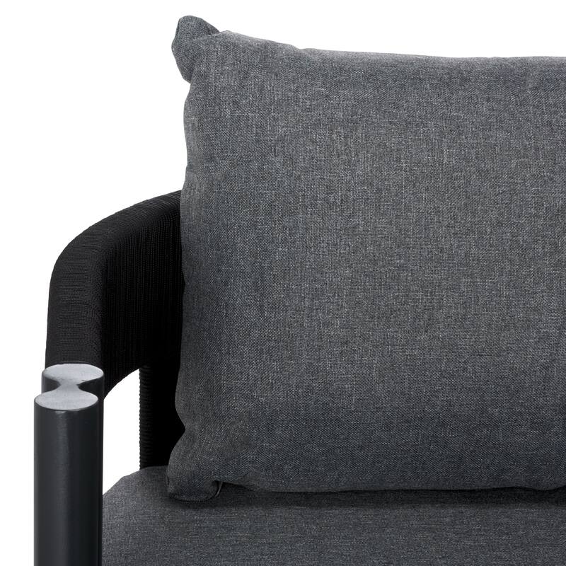 SAFAVIEH Outdoor Living Viola Corner Set. - 78"W x 28"D x 26"H