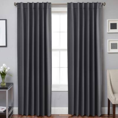 Blackout Curtains Thermal Insulated Window Treatment Panels Room Darkening Blackout Drapes, 52 x 96 Inch,2 Panels