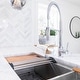 preview thumbnail 17 of 25, ZLINE Garmisch Undermount Single Bowl Scratch Resistant Stainless Steel Kitchen Sink with Bottom Grid and Accessories