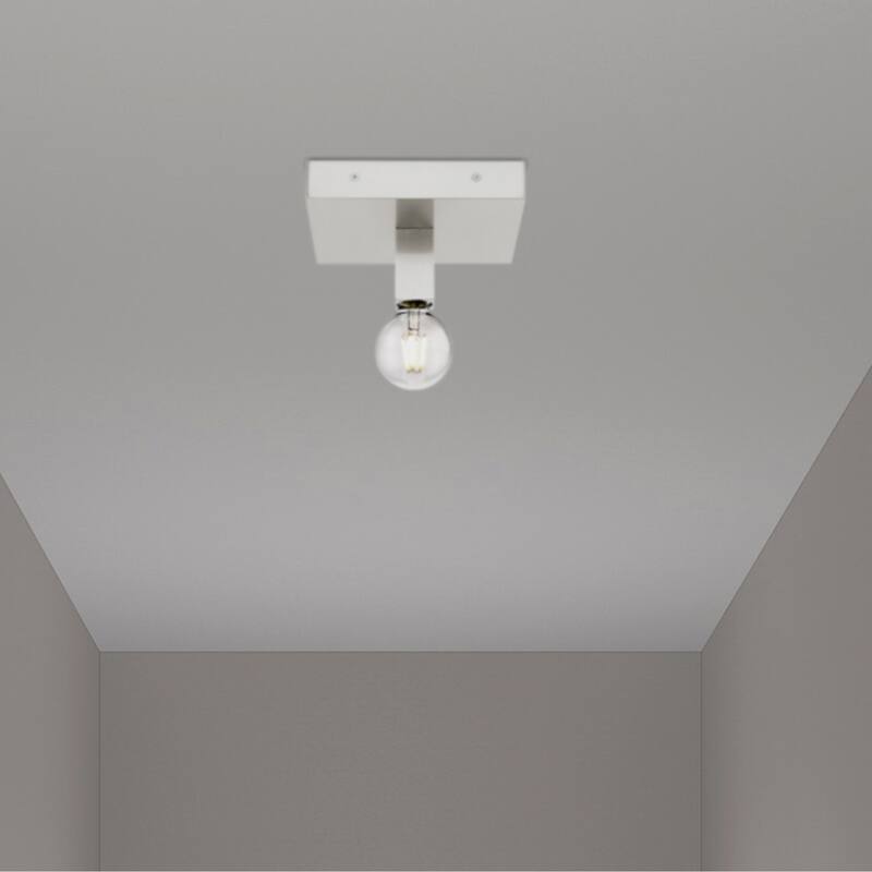 Livex Lighting Solna Single Light 9" Wide Flush Mount Ceiling Fixture