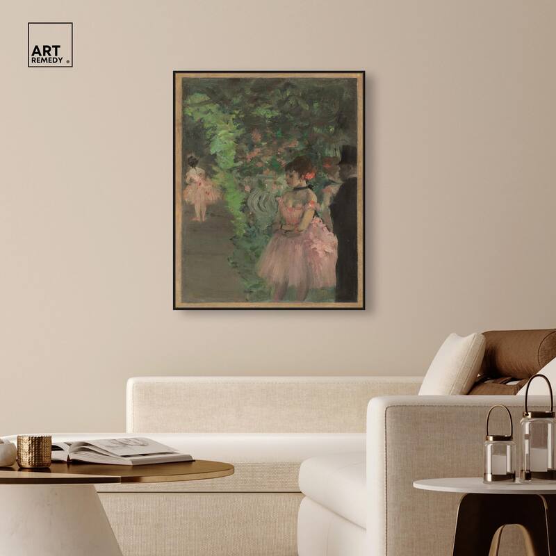 Dancers Backstage Canvas by Art Remedy
