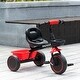 preview thumbnail 18 of 18, Adjustable Toddler Tricycle for Kids Ages 2-5 with Safety Features, Basket, and Puncture-Resistant Wheels