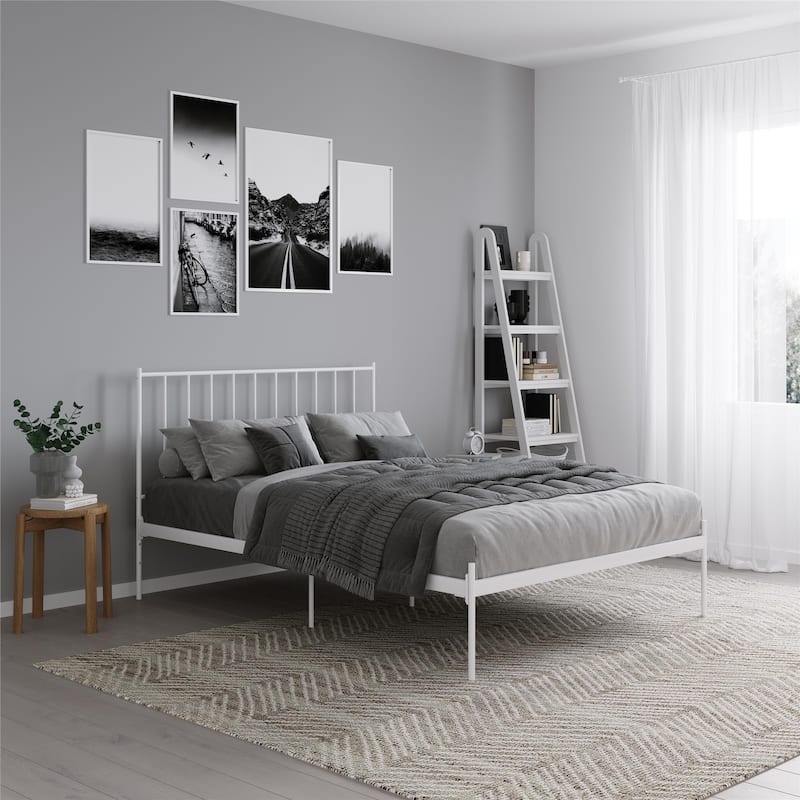 RealRooms Ares Adjustable Height Metal Bed Frame