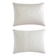 preview thumbnail 3 of 3, Vera Wang Illusion Ivory 3 Piece Comforter Set