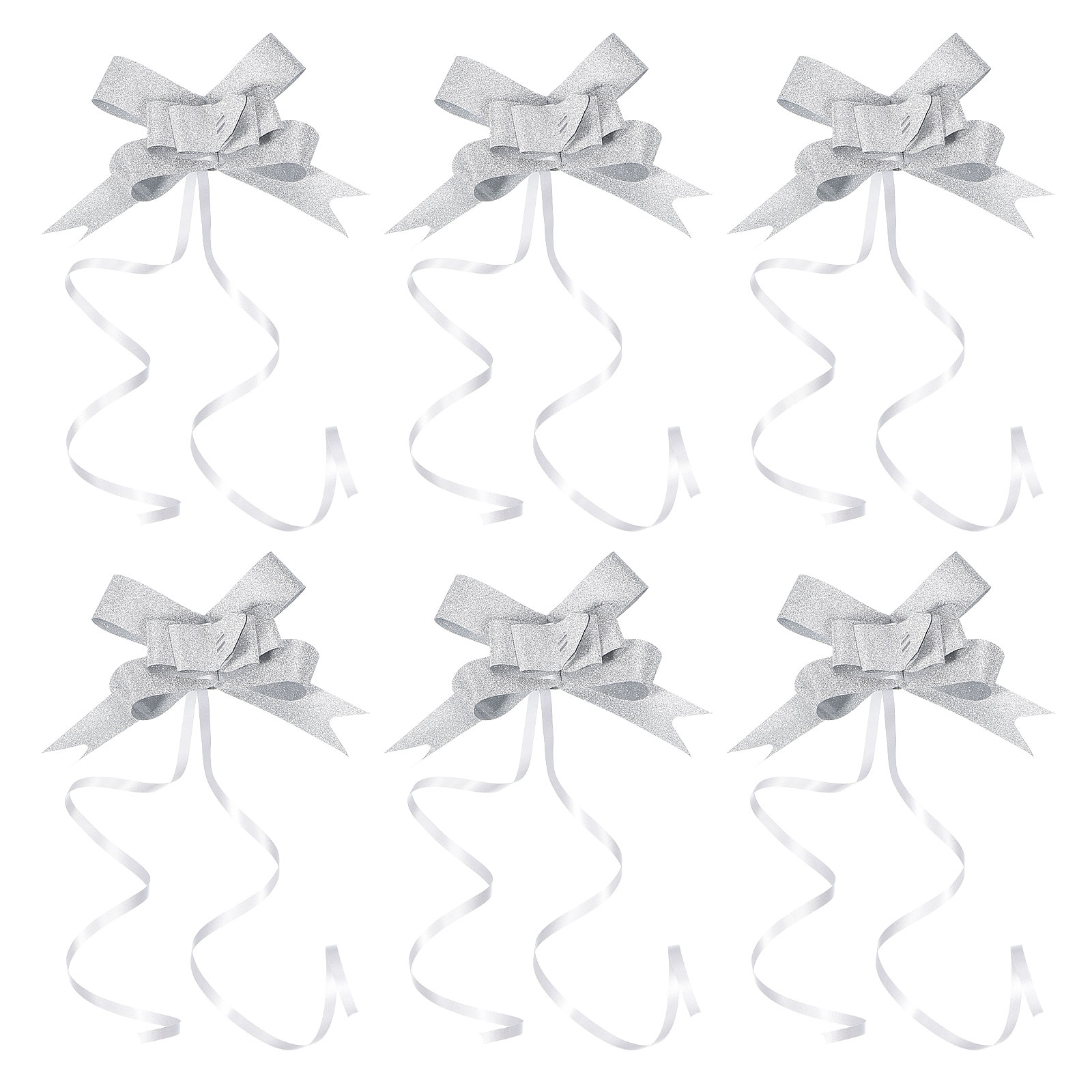Pull tie store ribbon bows