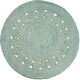 preview thumbnail 12 of 13, Artistic Weavers Hand-Woven Adelia Jute Area Rug 3' Round - Sage