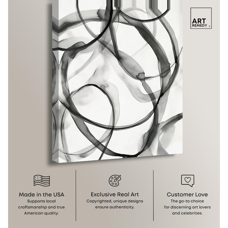 Dynamic Interplay I Canvas by Art Remedy, Gallery Wrapped