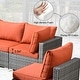 preview thumbnail 20 of 49, HOOOWOOO 11-piece Rattan Wicker Outdoor Furniture Set Swivel Chairs with Fire Pit