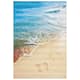 SAFAVIEH Barbados Tokiko Tropical Indoor/ Outdoor Waterproof Patio Backyard Rug - 5'3" Square - Gold/Blue