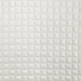 Fine Decor Romero White 3D Geometric Wallpaper