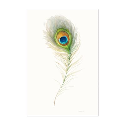 Jaipur X Painting Animals Feathers Nature Peacock Art Print/Poster ...