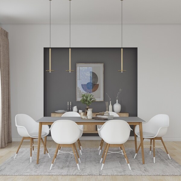 Midtown Concept Brune 7pc Wood Indoor Dining Set. Opens flyout.