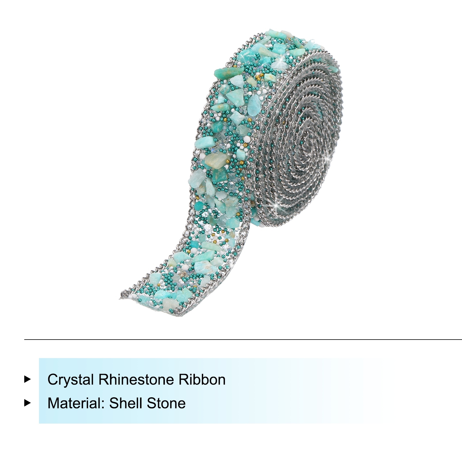 【TommassiniJewelry】Crystalハンドチェーン Amazon.com: Moripama 1 Yard Cross-Shape AB Color Symphony