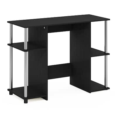 Compact Computer Desk - Study Writing Table, Modern Design, Durable Steel Frame