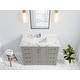 preview thumbnail 71 of 161, Willow Collection 48 in W x 22 in D x 36 in H Boston Single Bowl Sink Bathroom Vanity with Countertop