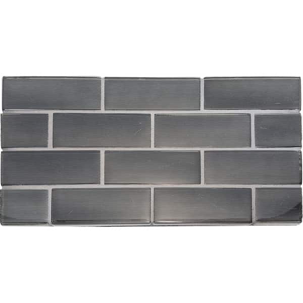 Solistone 90 Mrbrgl Mardi Gras Glass Rectangle Mosaic Tile Polished Overstock 28317150