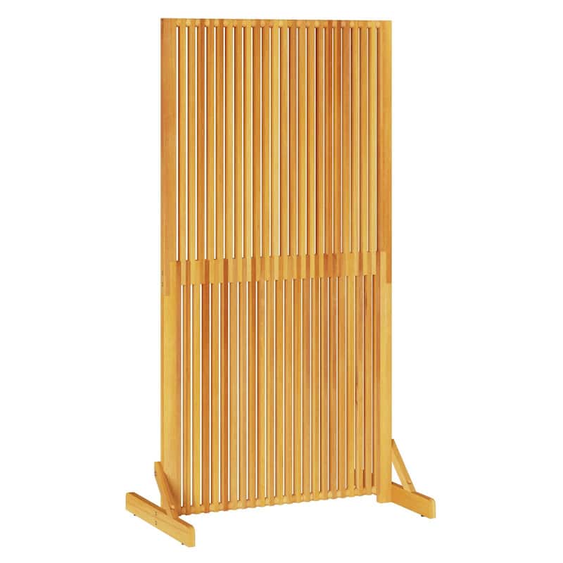 vidaXL Privacy Screen Indoor/Outdoor Solid Acacia Wood