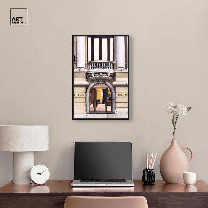 Expensive Store in Paris Canvas by Art Remedy