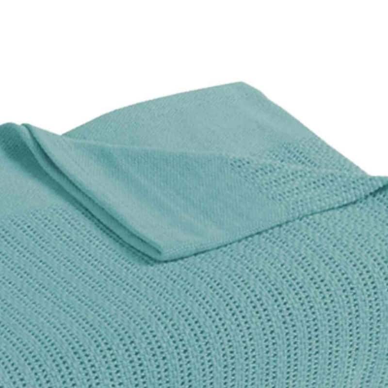 Fiesta® Turquoise Twin Blanket