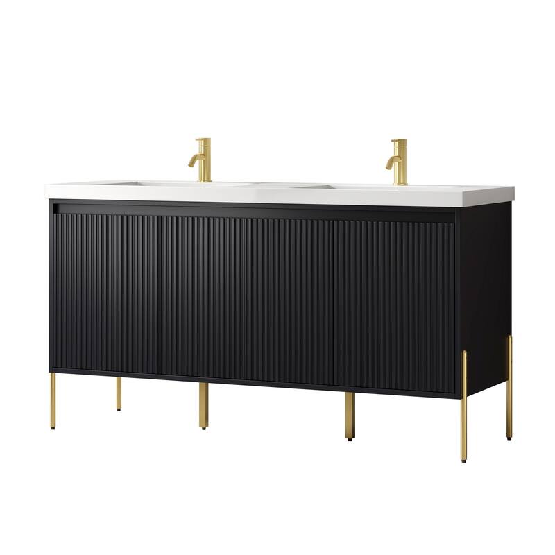 Ripple 60" Bathroom Vanity Set