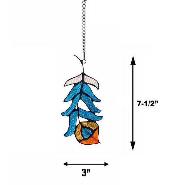 Feather Design Window Panel/ Suncatcher Bed Bath & Beyond 37064524