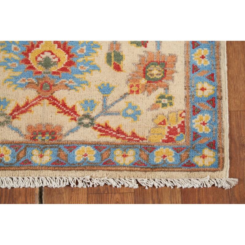 Kazak Oriental Accent Rug Handmade Wool Carpet - 2'1"x 2'10"