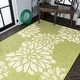 preview thumbnail 22 of 119, JONATHAN Y Marvao Modern Floral Textured Weave Indoor/Outdoor Area Rug
