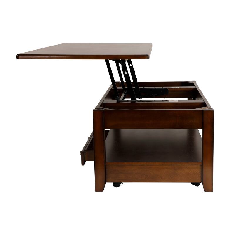 Elmira Wood Lift-Top Coffee Table