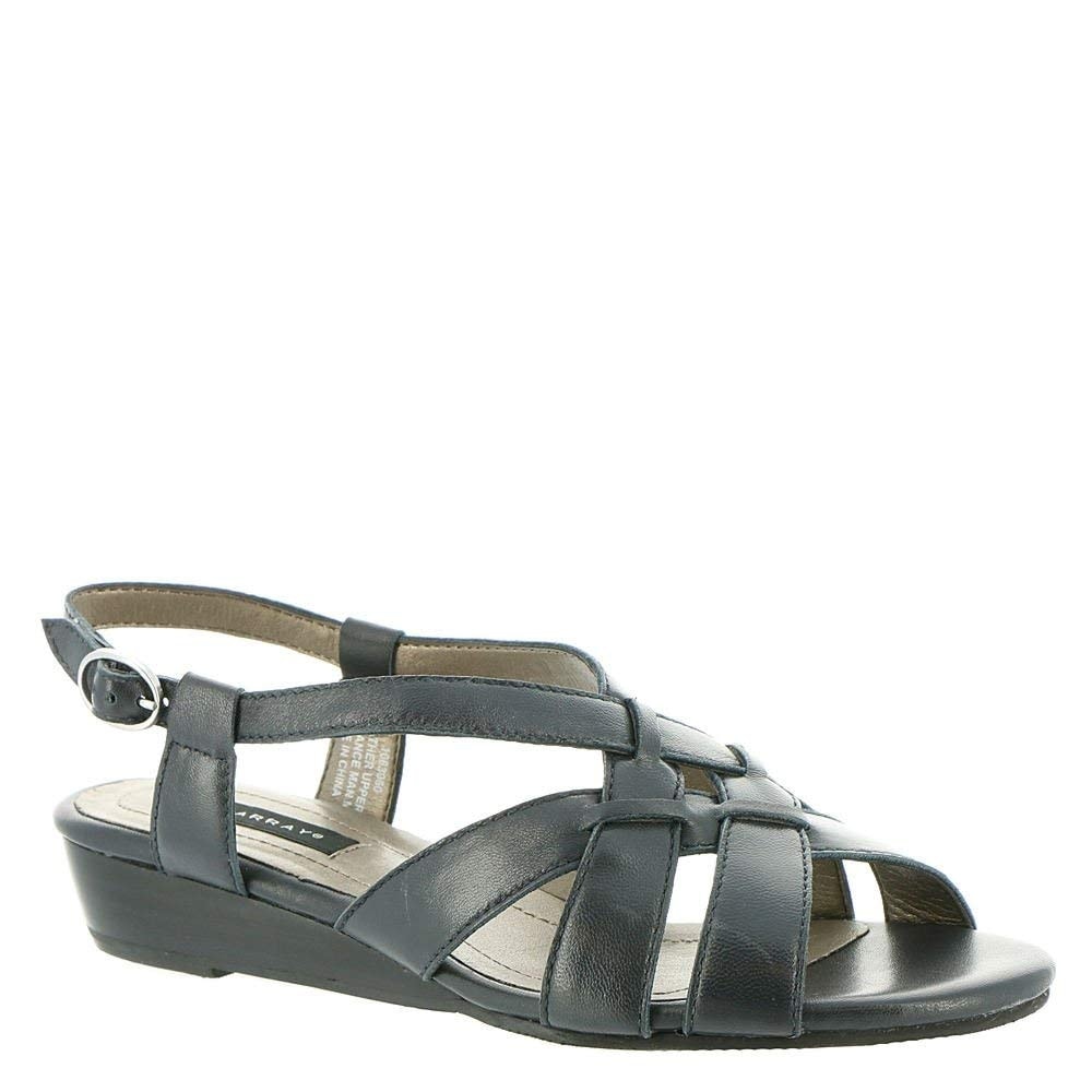 ARRAY Womens Marigold Open Toe Casual Slingback Sandals Size 8.5 White
