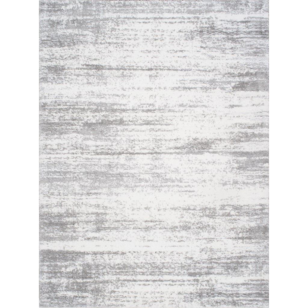 Pasargad Home Turkish Shag Collection Ivory Area Rug Plush 1 Inch Pile