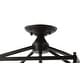 preview thumbnail 8 of 21, Milton Mini Lantern 4-Light Iron Modern Farmhouse LED Flush Mount, by JONATHAN Y