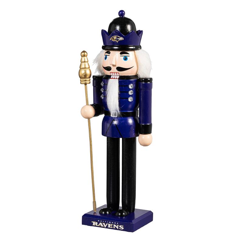 Nutcracker Statue, Baltimore Ravens - 4.53''W x 4.53''H x 13.58