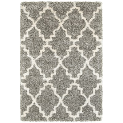 Style Haven Menlo Quatrafoil Shag Rug