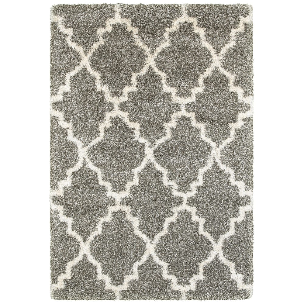 Style Haven Menlo Quatrafoil Shag Rug