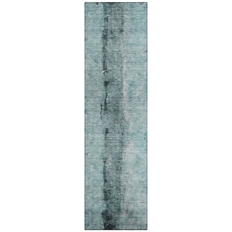 Machine Washable Indoor/ Outdoor Chantille Modern Contemporary Rug