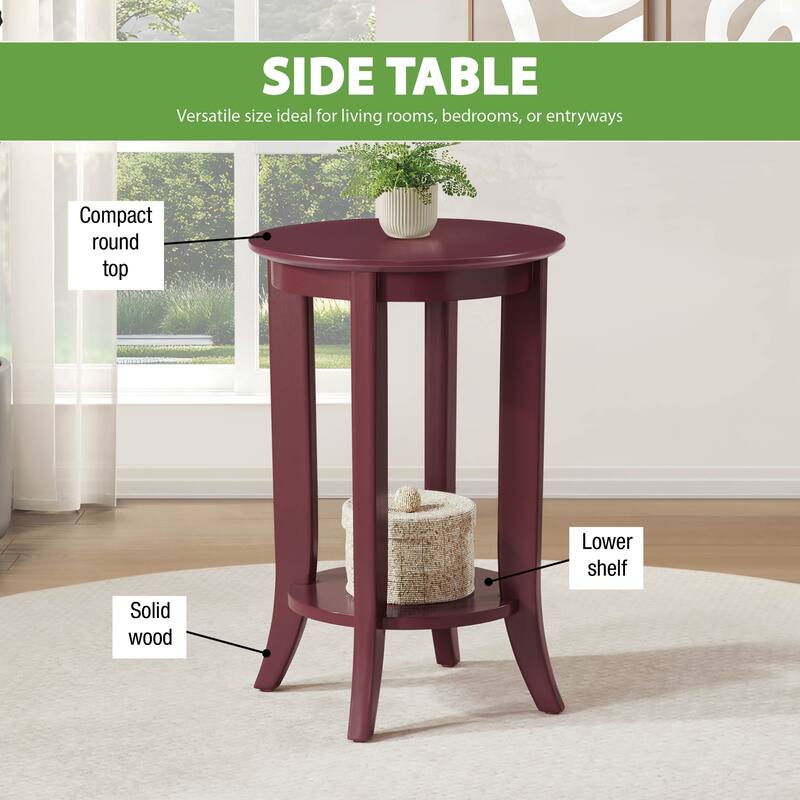 Golden Side Round Table