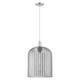 Option Light Smoke Shade / Brushed Satin Nickel