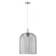 Option Light Smoke Shade / Brushed Satin Nickel