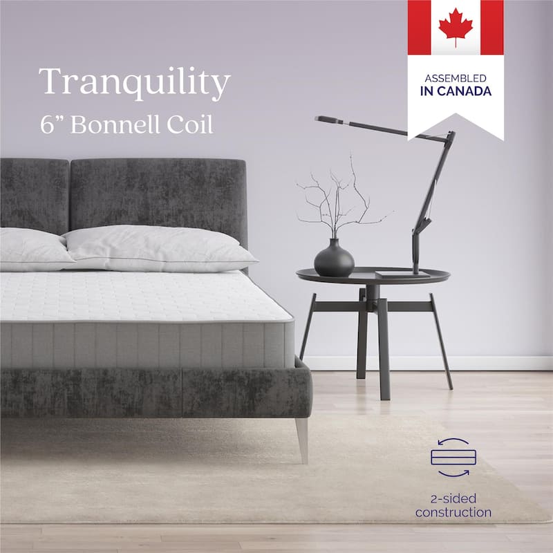 Signature Sleep Tranquility 6" 2-Sided Flippable Spring Mattress