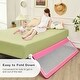 preview thumbnail 9 of 17, 71 Inch Extra Long Swing Down Bed Guardrail with Safety Straps - 71" x 14.5" x 22"