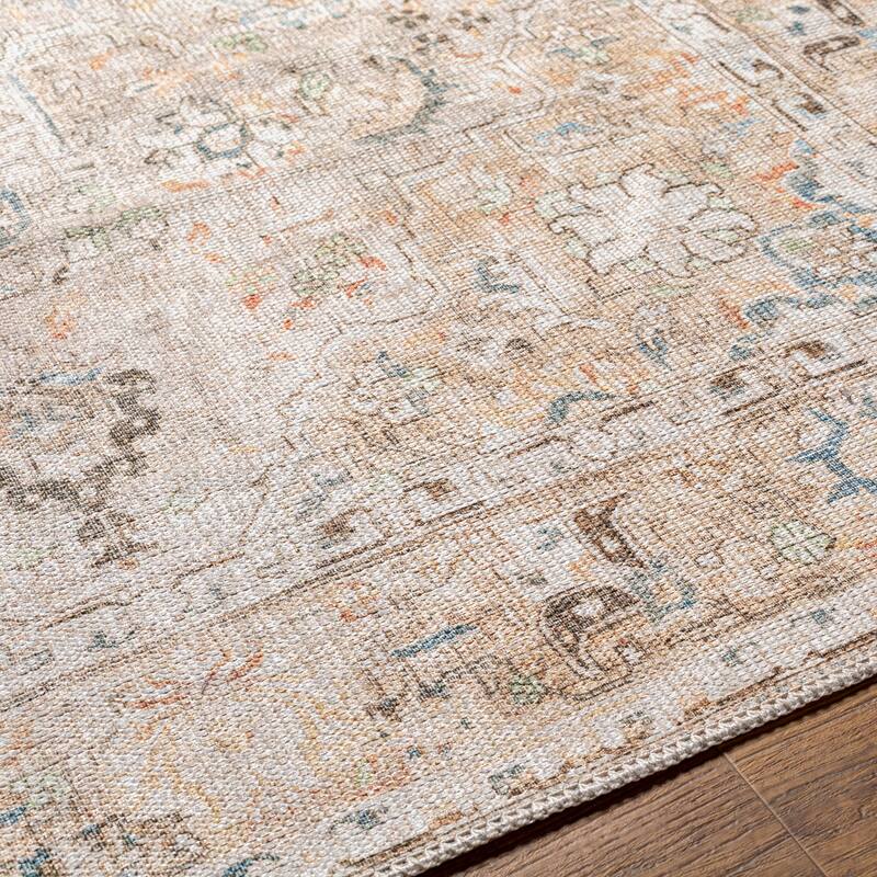 Artistic Weavers Naissac Traditional Medallion Machine Washable Area Rug