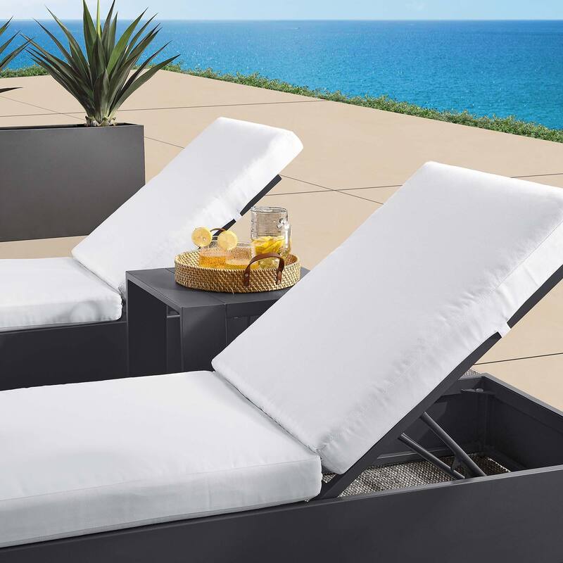 Tahoe Patio Aluminum 3-Piece Chaise Lounge Set
