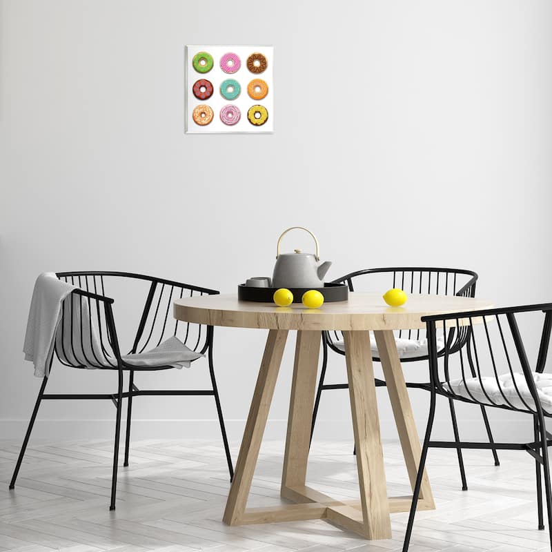 Stupell Delicious Various Donuts Wall Plaque Art Design By Marcus Prime