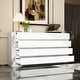 preview thumbnail 9 of 30, Modern 12-Drawer Bedroom Dresser - Sleek Storage Chest, White or Black