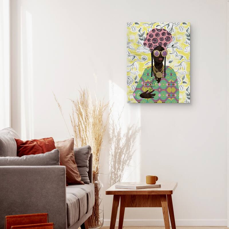 Queen of the Flowers by Nikki Chu Canvas Art Print