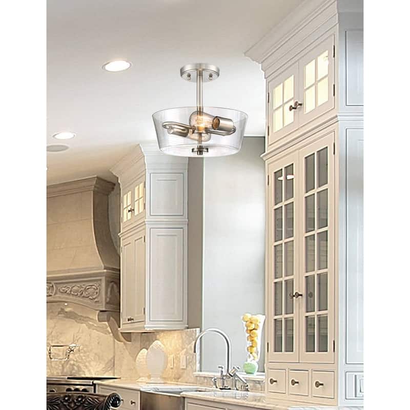 Westin 2 Light Semi Flushmount