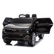 preview thumbnail 27 of 77, Licensed 24V Kids Chevrolet Silverado EV Ride-On Car with Four-Wheel Suspension, Bluetooth, Music, Remote Control, and LED Light