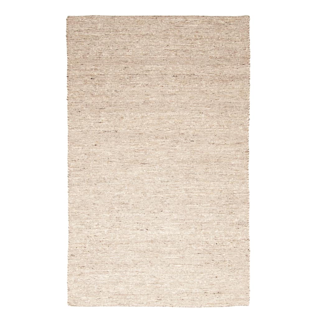 ECARPETGALLERY Braid weave Sienna Tan Wool Rug - 5'1 x 8'3