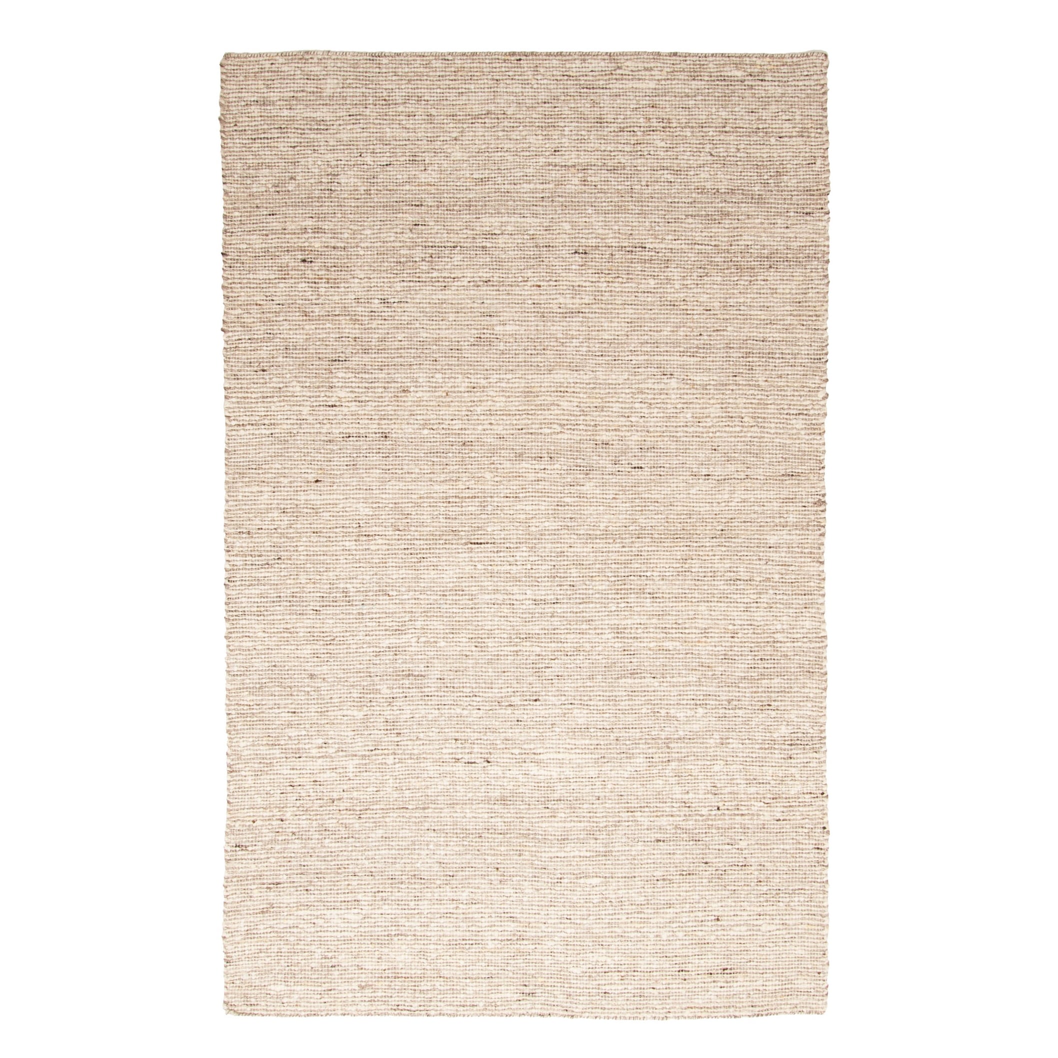 ECARPETGALLERY Braid weave Sienna Tan Wool Rug - 5'1 x 8'3