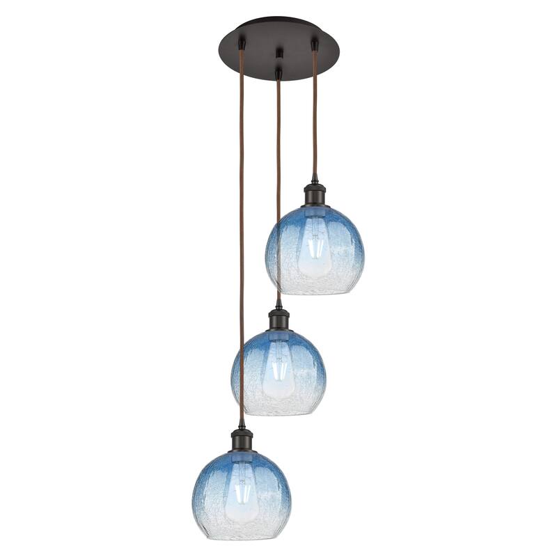 Innovations Lighting Endless Possibilities Ballston - Brookhaven Globe - 3 Light 14" Cord Hung Multi Pendant